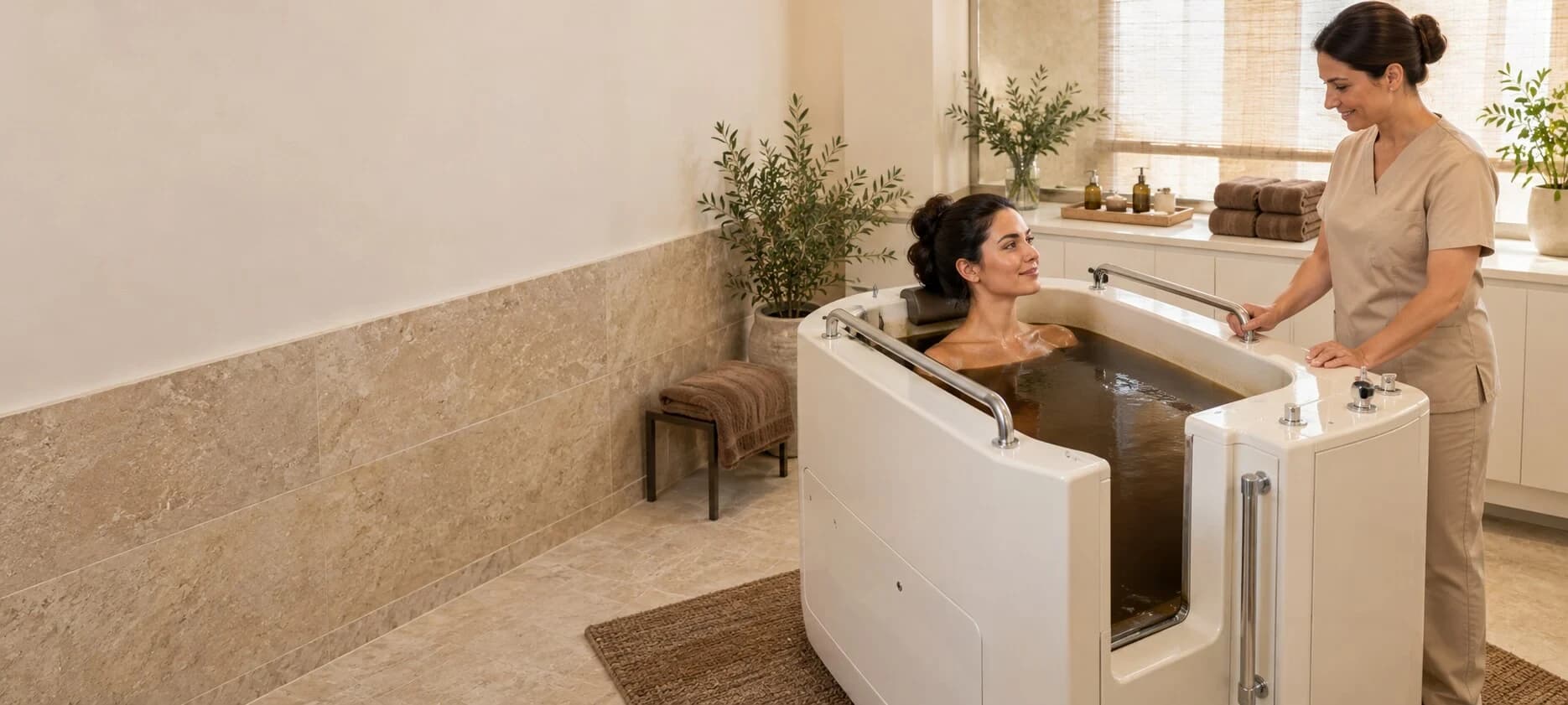 Naftalan sitz bath